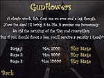 『Sunflowers』ならぬ『Gunflowers』。それぞれ3～4レベル用意されている