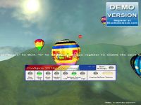 「3D Hot Air Balloon Screen Saver」v1.0