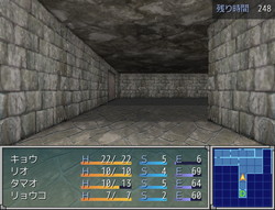 人工生命兵器があふれる地下工場からの脱出を目指す3DダンジョンRPG