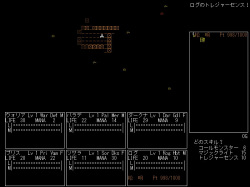 ローグのスキル“トレジャーセンス”で宝箱の位置がわかる。便利なスキルだ