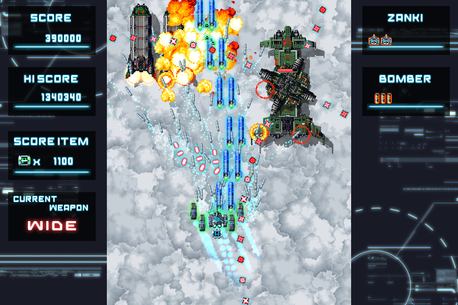 レビュー】3種の武装を駆使し、押し寄せる敵機を撃破せよ！初心者にも