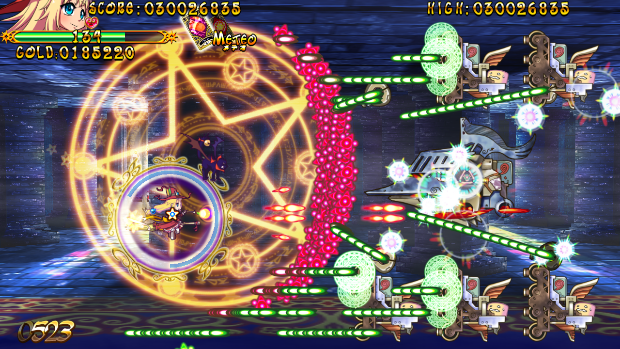 第659回：魔法陣で弾幕を捕まえるシューティング「トラブル☆ウィッチーズ Origin ～アマルガムの娘たち～」 - 週末ゲーム - 窓の杜