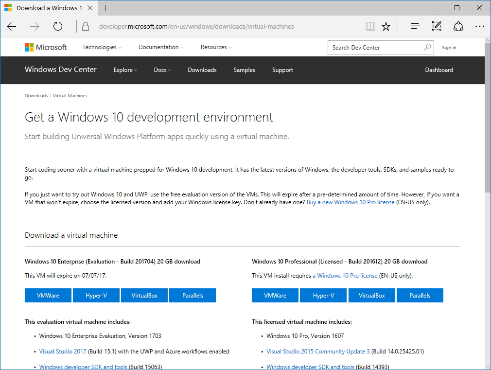 [B! Visual Studio] Windows 10 Creators Update/Visual Studio 2017が入った開発 ...