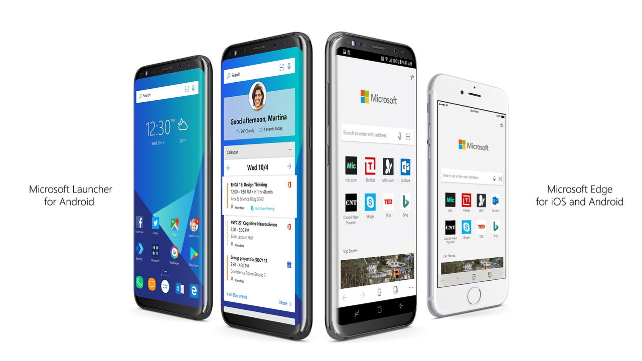 Microsoft Ios Android向けの Edge とandroid向けホームアプリ Launcher を発表 窓の杜