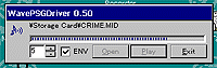 「WavePSGDriver for WinCE」