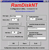 「RamDiskNT」v0.2