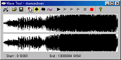 「Wave Tool」で簡易WAV編集