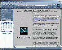 窓の杜 - 【NEWS】最終ベータ版となる「Netscape 6」Preview Release 3が公開