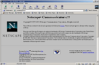 「Netscape Communicator」v4.77