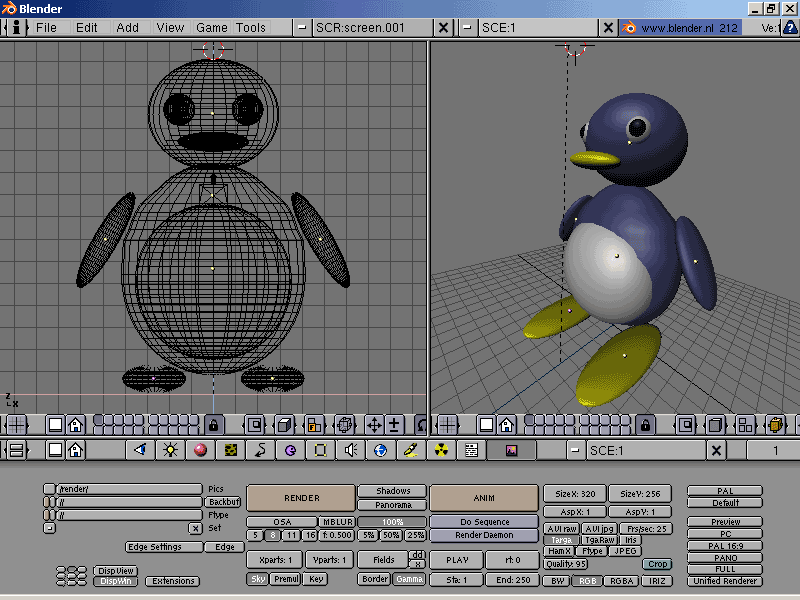 窓の杜 連載 ゼロからはじめる3d Cg道場 第3回 Blender でオブジェクトを自在に移動 拡大縮小 回転させよう