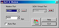 「ソフトIRモデム for WindowsMe/98」