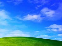 「Windows XP Bliss Screen Saver」