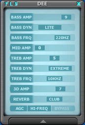 「Dee DSP plug-in 4 Winamp」v1.20