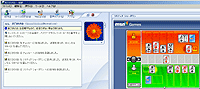 「MSN Messenger」v6.0の正式版（“ソリティア ショーダウン”をプレイしている画面）