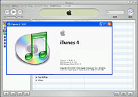 「iTunes for Windows」v4.6日本語版
