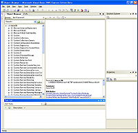 「Visual Basic 2005 Express Edition」Beta