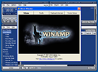 「Winamp」v5.05