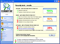 「PC Security Test 2005」v3.3.0