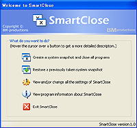 「SmartClose」v1.0