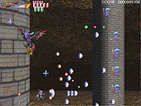 窓の杜 News 魔法弾と剣で敵を倒していく横スクロール型シューティングゲーム Mentaris3