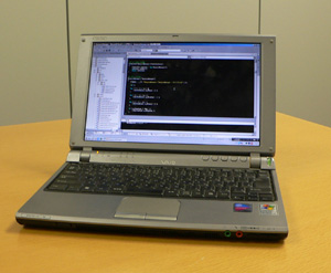 「Sleipnir」開発にも使われている柏木氏のノートパソコン“VAIO type T”