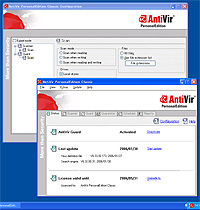 「AntiVir PersonalEdition Classic」v7 英語版
