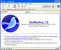 「SeaMonkey」v1.0 英語版