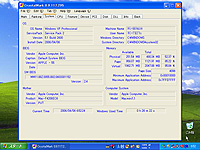 「CrystalMark 2004」のシステム情報表示では、BIOSやマザーボードのメーカー名に“Apple Computer, Inc.”と表示される
