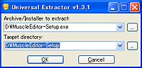 「Universal Extractor」v1.3.1