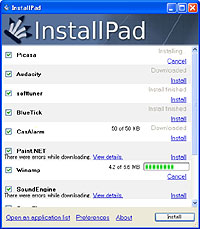 「InstallPad」v0.4