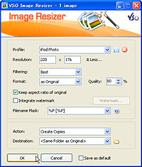 「VSO Image Resizer」v1.0.8