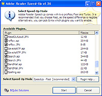 「Adobe Reader Speed-Up」v1.36
