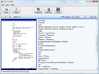 「Softi FreeOCR」v1.5