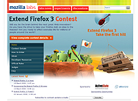 “Extend Firefox 3”公式サイト
