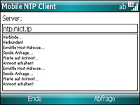 「Mobile NTP Client」