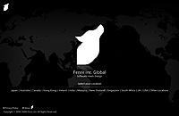 グローバルサイトのトップページ