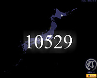 “Firefox 3 の灯”サイトでは日本地図にマウスカーソルを合わせるとダウンロード数がリアルタイムに表示される