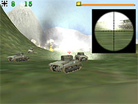 窓の杜 Review 味方と協力して敵戦車隊を殲滅するリアルな3d戦車戦ゲーム ダイナタンクス