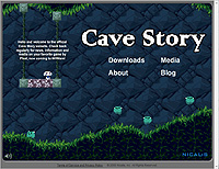 “Wiiウェア”版「Cave Story」の公式サイト