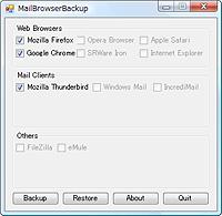 「MailBrowserBackup」v0.1 Stable