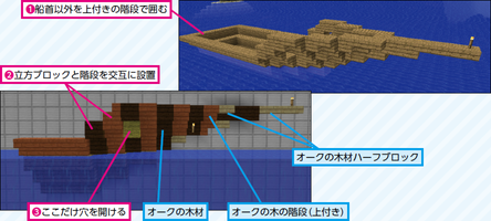 マインクラフトで 近海向けの小型の帆船 を作ってみよう 前編 窓の杜