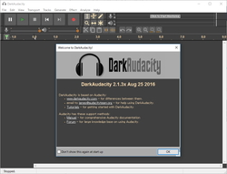 レビュー 定番サウンド編集ソフト Audacity を ダークテーマ に染め上げた Dark Audacity 窓の杜