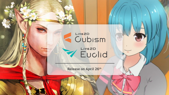 Live2d イラストをそのままのタッチで動かす Cubism 3 Euclid 1