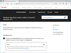 Photoshop Elements 15 が Windows 10 S で起動しない Adobeが回避策を公表 窓の杜