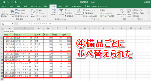 Excel効率化 急に 商品ごとに集計して と頼まれた エクセルで簡単に項目ごとの小計を求めるテク いまさら聞けないexcelの使い方講座 窓の杜