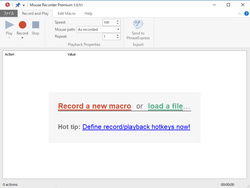 レビュー キーボード マウス操作を記録して自動化できるフリーソフト Mouse Recorder Premium 窓の杜