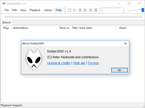 定番音楽プレイヤー Foobar00 V1 4が公開 タスクバーやロック画面でも再生を制御 窓の杜