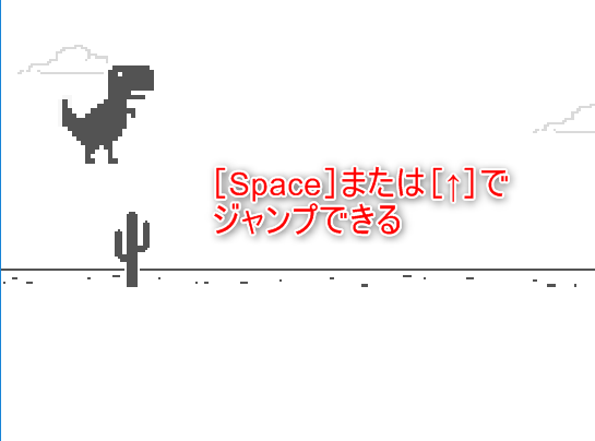 Chromeの隠し機能 恐竜ゲーム で ひと息入れてみてはいかが 窓の杜