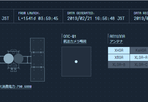 はやぶさ２ の現在の様子を Hayabusa2 Trajectory Viewer で眺めて