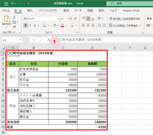 Excel エクセルで美しい資料を作る 表の見栄えを格段にアップさせる